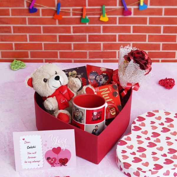 Love in a box hamper, valentines day gift